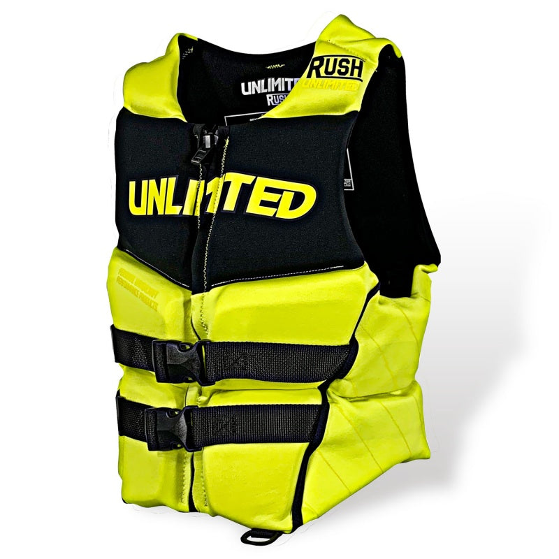UNLIMITED RUSH UV2201 Life Jacket Watercraft Jet Ski Neoprene Small Boat Special Men's JCI Preliminary Inspection Life Jacket