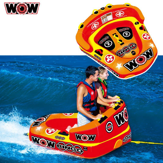 WOW ビンゴ2 ウォータートーイ 2名 BINGO2 バナナボート トーイングチューブ W14-1060