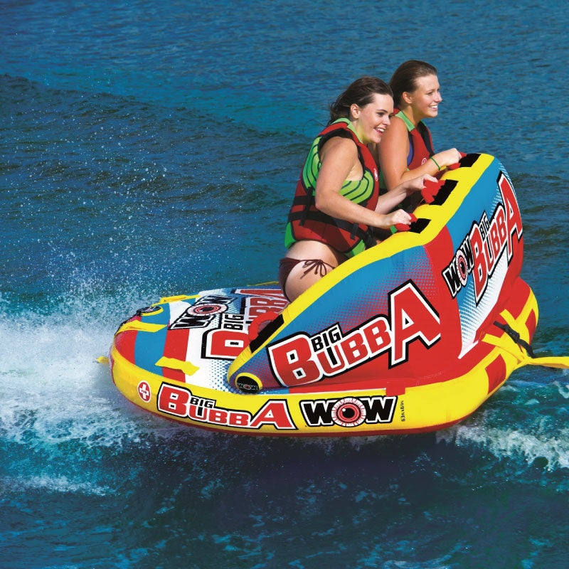 8/20 Draft WOW New BIG BUBBA 2 people W17-1050 Water toy Banana boat Towing tube Jet ski Boat Rubber boat