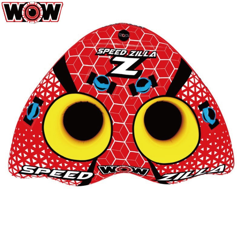 WOW ワオ SPEED ZILLA スピードジラ 2名 W20-1000 ウォータートイ トーイングチューブ バナナボート ゴムボート