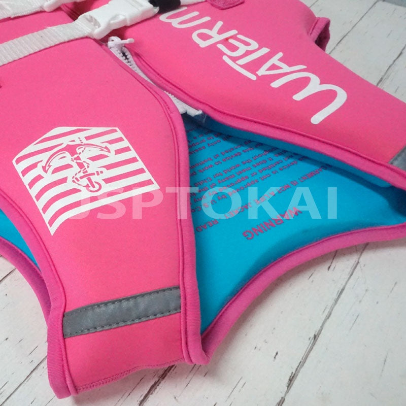 【40%OFF】WATERMOVE キッズ ライフジャケット 子供 ライフベスト ジェットスキー 水遊び 海水浴 プール ウエットスーツ こども 幼児