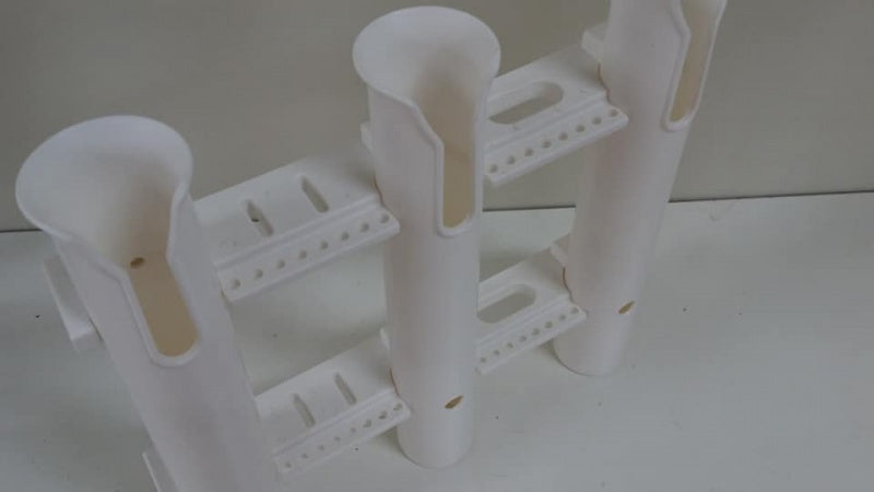 Rod Holder 3 Rows Inner Diameter 45mm Small Boat Pleasure Boat Fishing Fishing Bass Boat