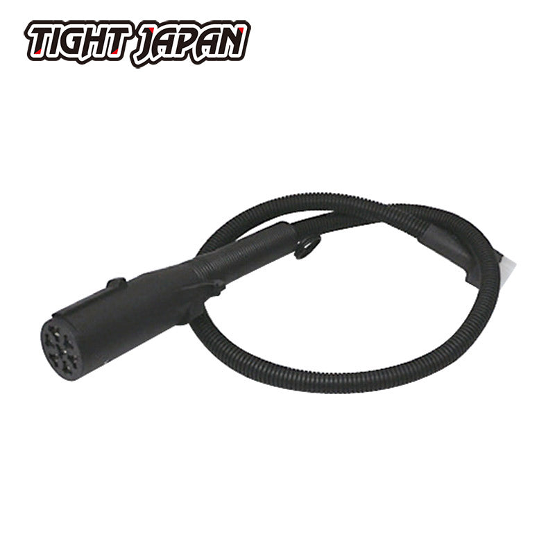 TIGHTJAPAN 7-Pole Harness Connector Aluminum Trailer Side Electrical Wiring Plug 0106-02