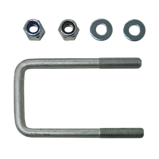 Stainless steel square U bolt U-shaped bolt 70×63×φ10 U-SUS1012