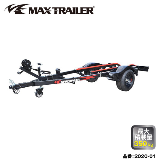 MAXTRAILER RR Single STEEL BODY 1艇積 スチールボディ 軽自動車 350kg　2020-01　トレーラー