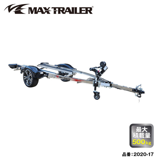 MAXTRAILER ADEL REVO17 Ex STAINLESS BODY 1 boat capacity stainless steel body small car 500kg 2020-17 Trailer
