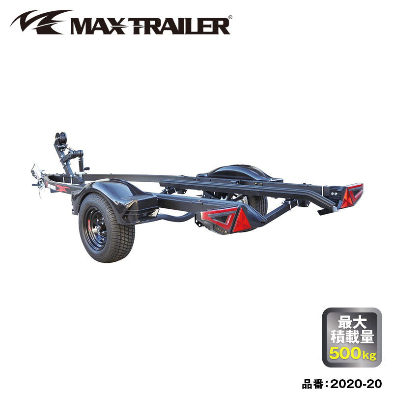 MAXTRAILER LOPROSS STEEL BODY 1 boat capacity Steel body small car 500kg 2020-20 Trailer