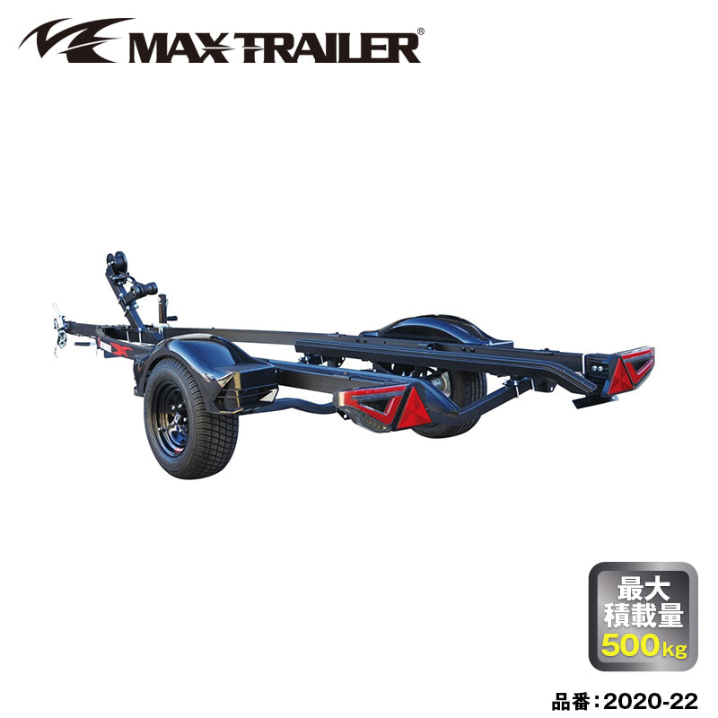 MAXTRAILER LOPROSS REVO Ex STEEL BODY 1 boat capacity Steel body small car 500kg 2020-22 Trailer