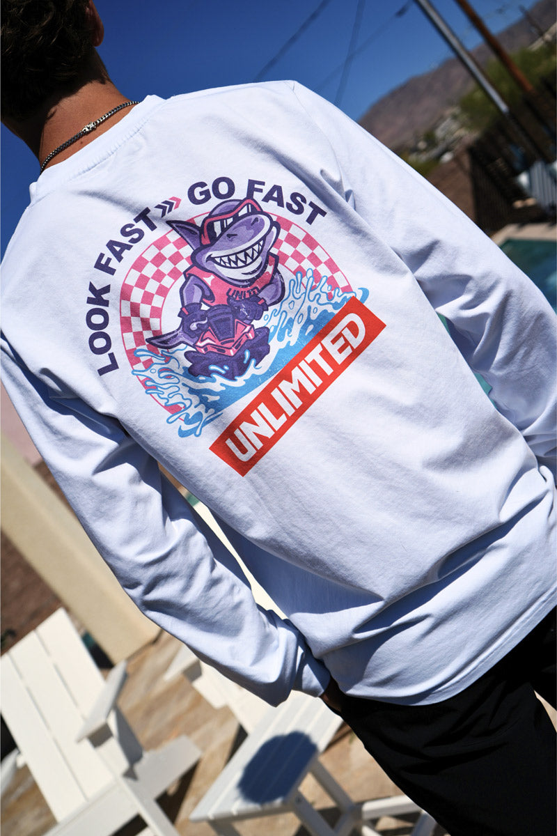 UNLIMITED ハイブリッドTシャツ 長袖 メンズ レディース SHARK 水陸両用 アンリミテッド ULU2622 2026新作