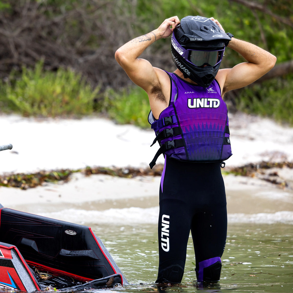 UNLIMITED FLEAD ウェットスーツ ジョン メンズ レディース ジェットスキー アンリミテッド UWJ0710 2026新作