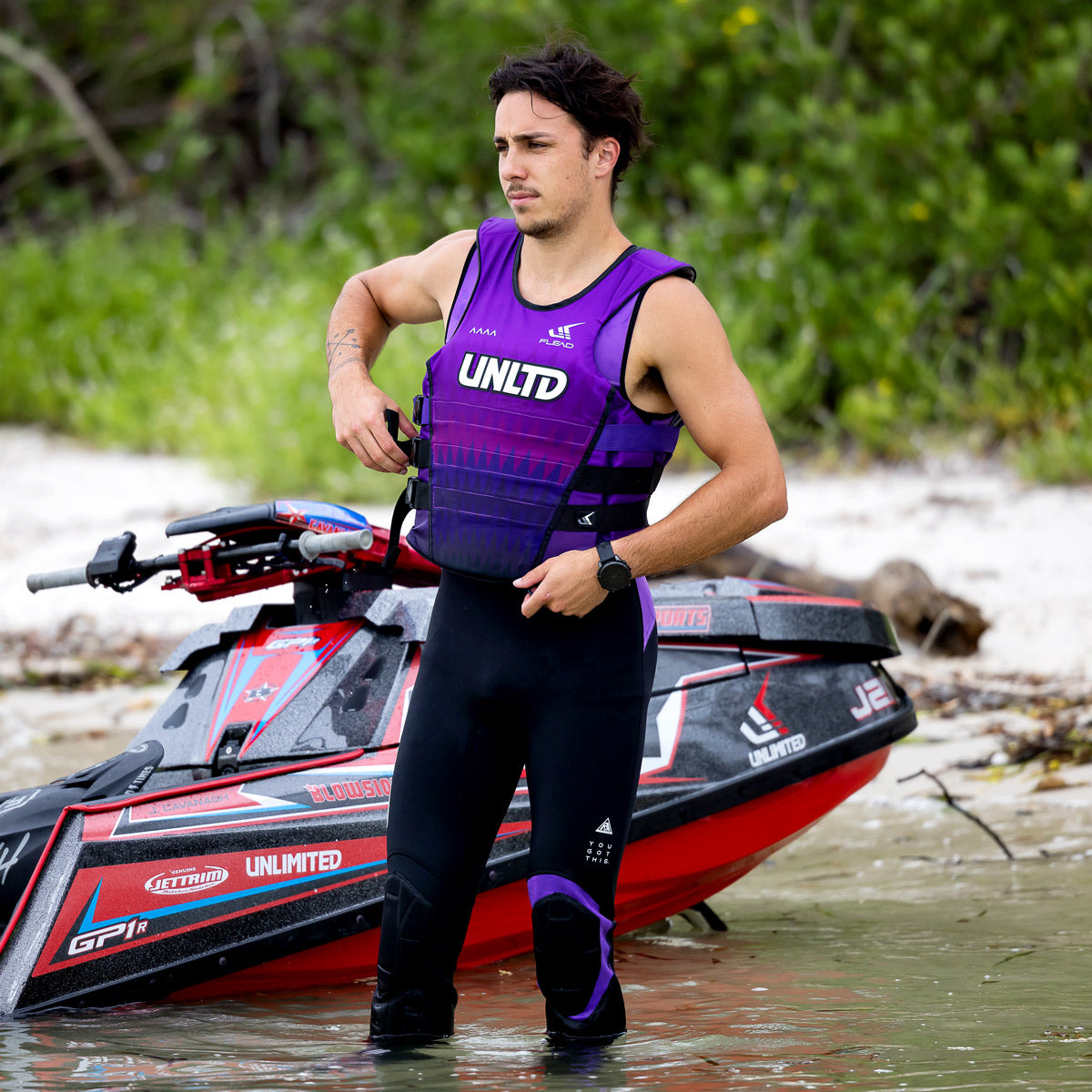 UNLIMITED FLEAD ウェットスーツ ジョン メンズ レディース ジェットスキー アンリミテッド UWJ0710 2026新作