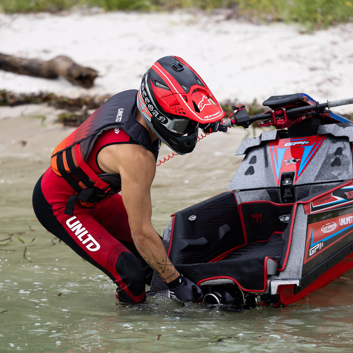 UNLIMITED FLEAD ウェットスーツ ジョン メンズ レディース ジェットスキー アンリミテッド UWJ0710 2026新作