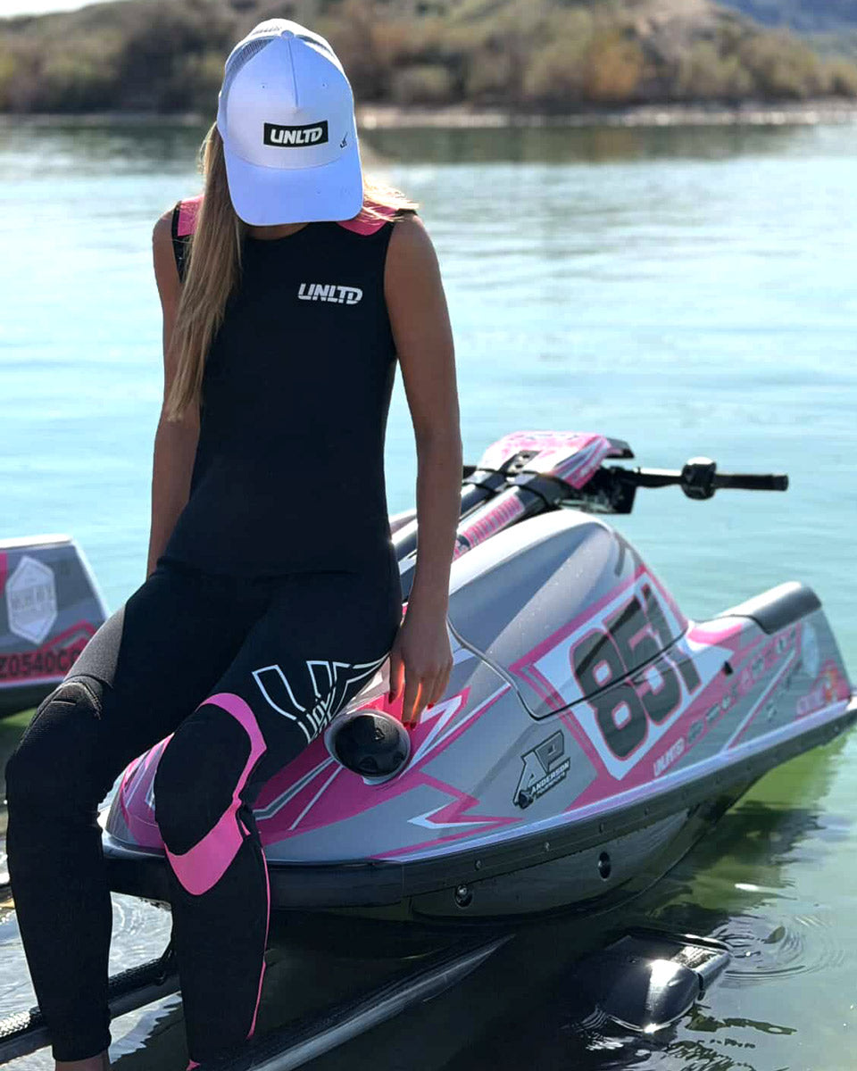 UNLIMITED  ハイブリッドジョン  ウェットスーツ メンズ レディース  ジェットスキー パッド付 マリンスポーツ 水上バイク RUSH アンリミテッド UWJ0620 2026新色追加