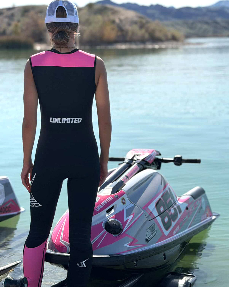 UNLIMITED  ハイブリッドジョン  ウェットスーツ メンズ レディース  ジェットスキー パッド付 マリンスポーツ 水上バイク RUSH アンリミテッド UWJ0620 2026新色追加