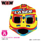 [Final Sale] [Free Bag] WOW Racer LASER 3 Water Toy Banana Boat Towing Tube Rubber Boat WOW 23-WTO-4644