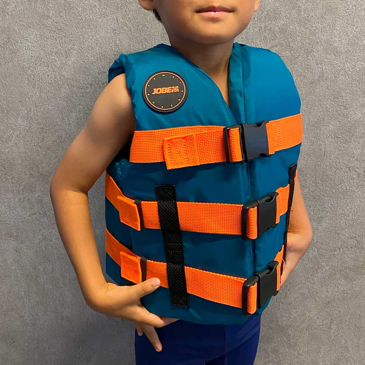 Jobe Nylon Life Vest Life Jacket Teal Kids Children Life Jacket Kids Teal 244823016