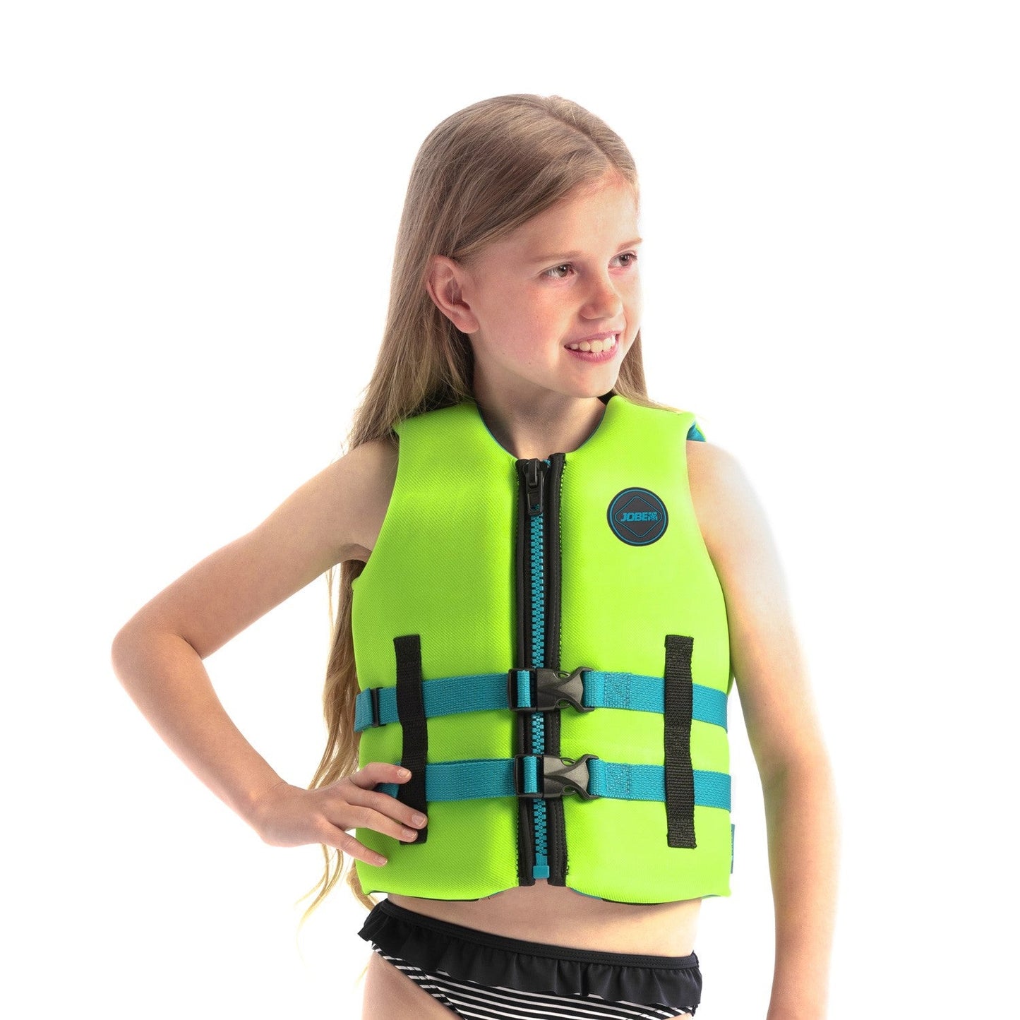 Jobe Neoprene Life Vest Life Jacket Kids Lime Green Life Jacket for Kids LimeGreen 244921011