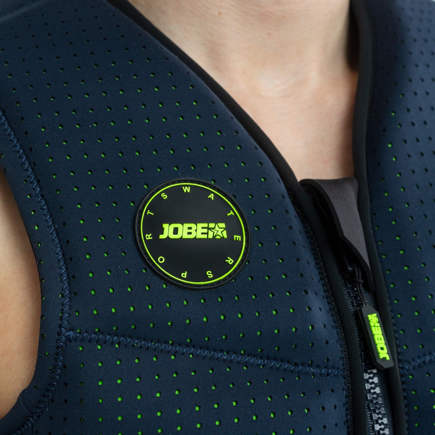 Jobe ジョベ ライフジャケット ネオプレン 大人用 男性用 フラグメント ライフベスト メンズ ミッドナイトブルー 244922010