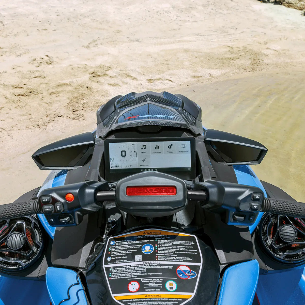 80ワット プラチナムオーディオシステム Sea-Doo Platinum Audio System Upgradeスピーカー Kit 純正 295101512
