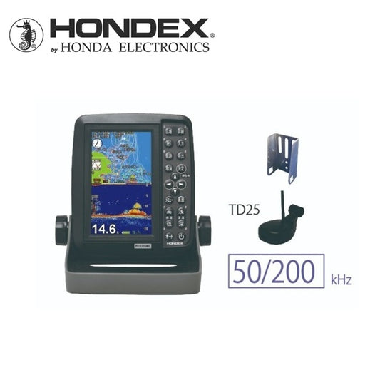 HONDEX 5型ワイド液晶ポータブルプロッター魚探 PS-611CNⅡ Deep仕様 ホンデックス 43729