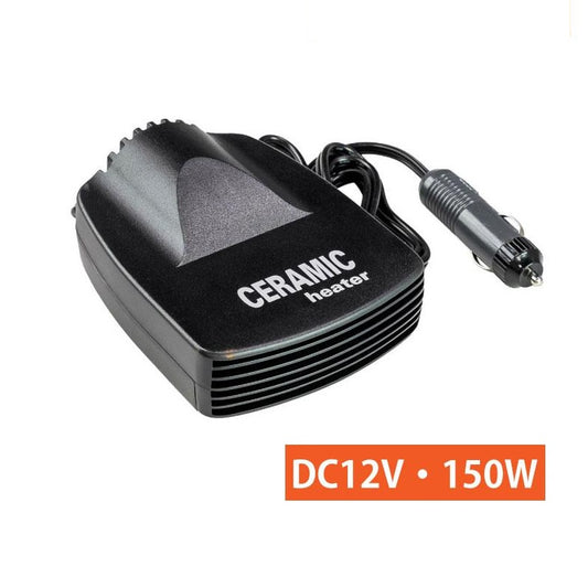 セラミックヒーター DC12V 車載用 小型ヒーター 曇り取り シガープラグ シガーソケット 44435