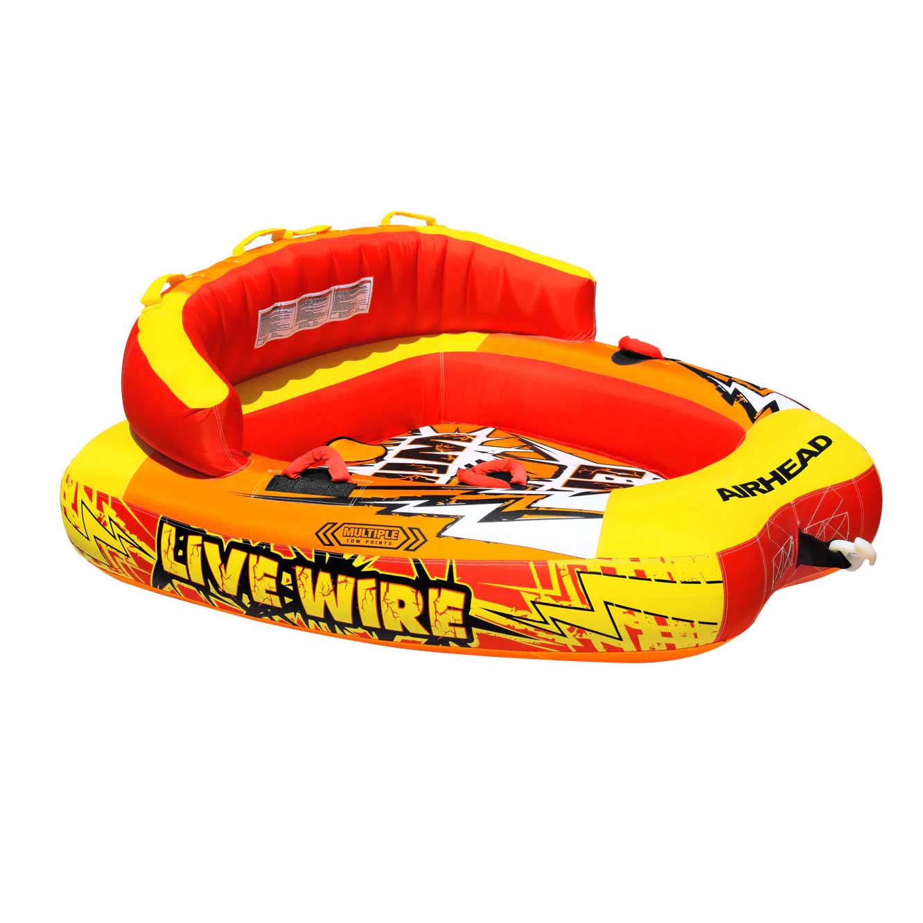 AIRHEAD Live Wire Capacity 2 people 44738 Rubber boat Banana boat Water toy Tong tube