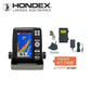 HONDEX 5型ワイド液晶ポータブル魚探 PS-610CⅡBMO バッテリーセット ホンデックス 45664