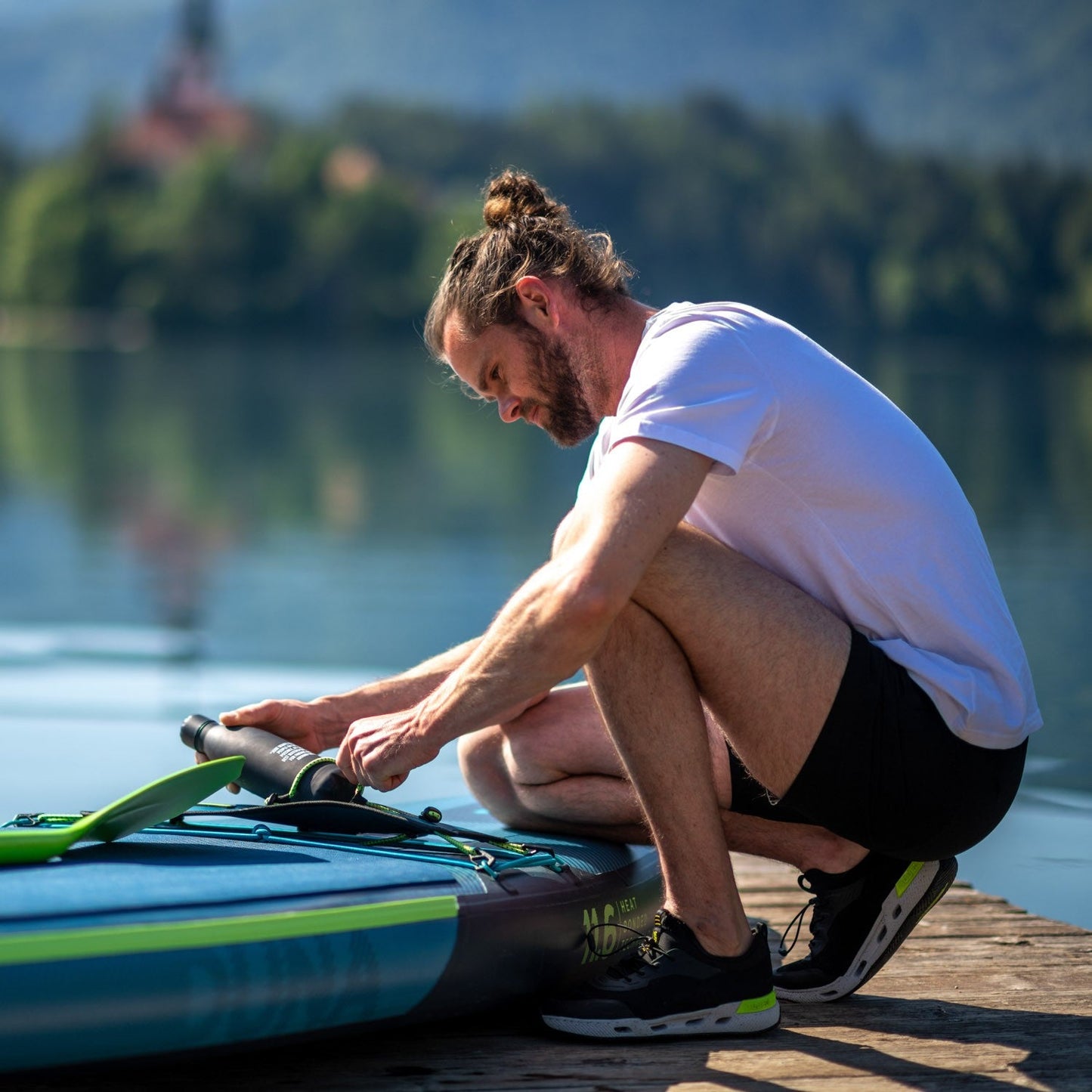 Jobe Cargo Net SUP Accessories Stand Up Paddle Board SUP Board Teal Mobile Pocket 480023006