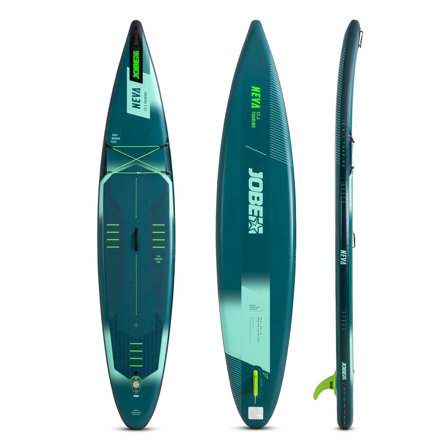 Jobe ジョベ SUP スタンドアップパドルボード  Aero Neva エアロ ネヴァ 12.6パッケージ インフレータブル フルセット 486425002