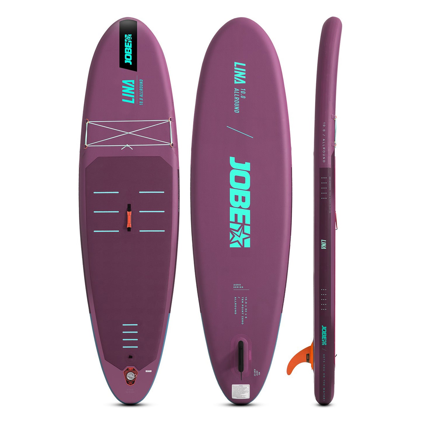 Jobe ジョベ SUP スタンドアップパドルボード  Aero Lina エアロ リナ 10.0パッケージ インフレータブル フルセット 486425015