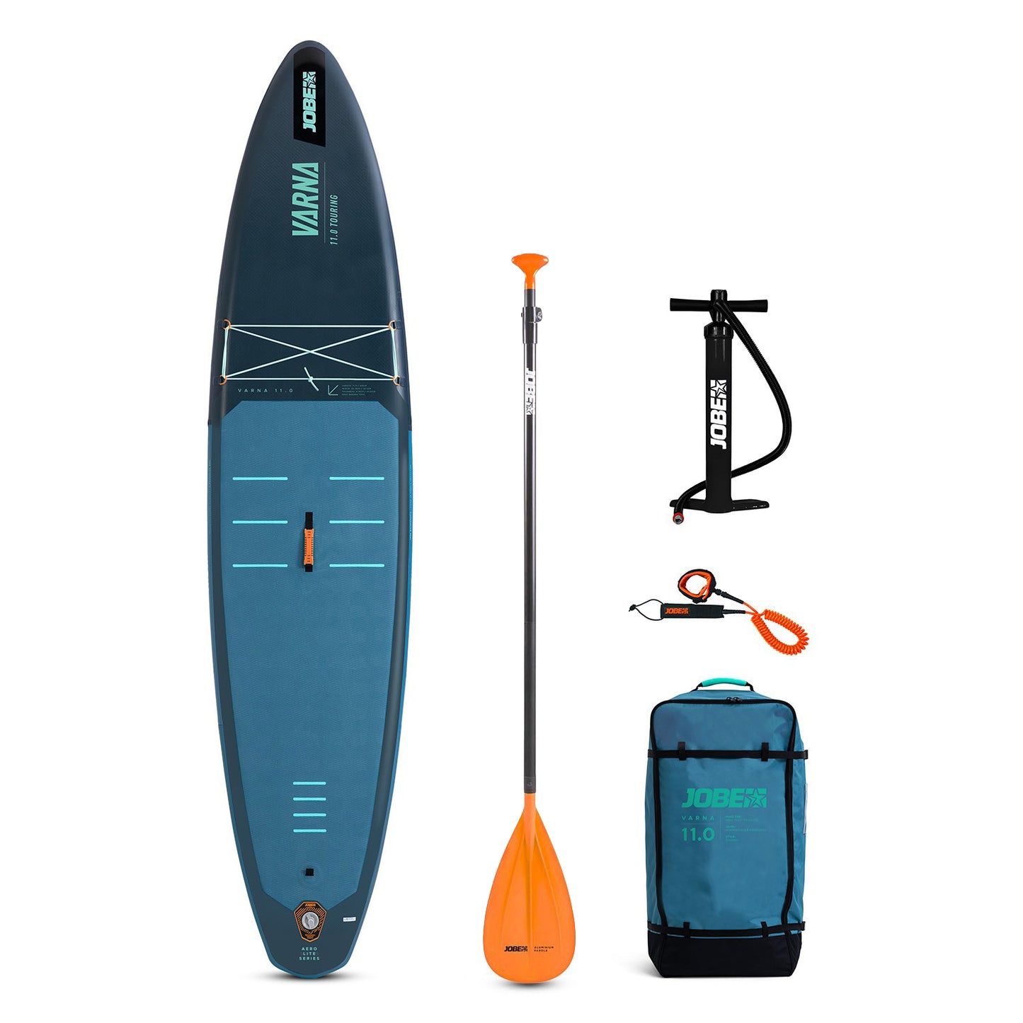 Jobe ジョベ SUP スタンドアップパドルボード  Aero Varna エアロ バーナ 11.0パッケージ インフレータブル フルセット 486425017