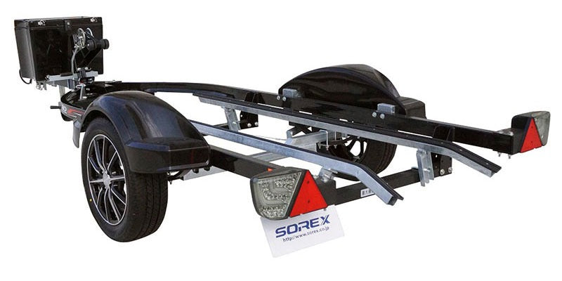 SOREX ZERO 500BUE 1 boat capacity steel frame small 8 number small car maximum load capacity 500kg trailer