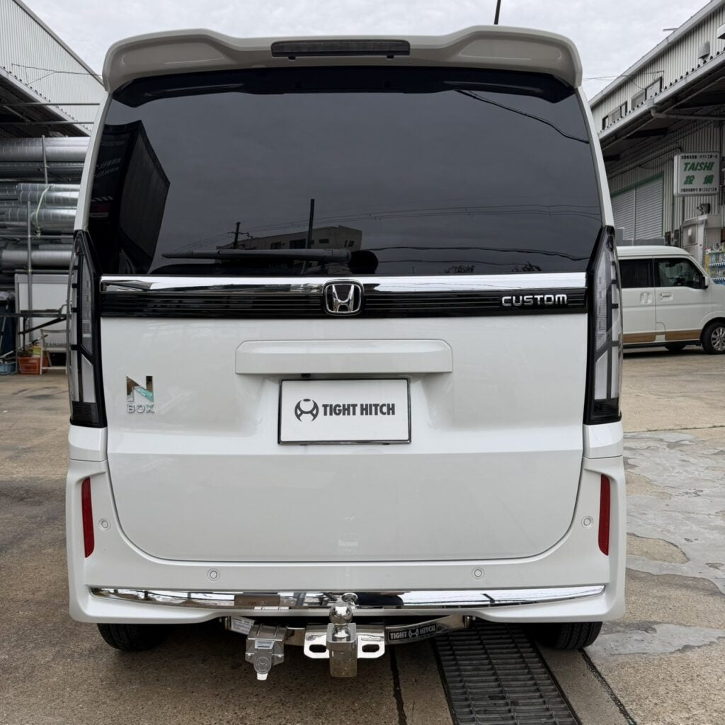 Honda N-BOX Custom Hitch Member Half Stainless Steel Type 2 Tight Japan Tight Hitch 9302-02 [Manufacturer Direct, Not available for Cash on Delivery]