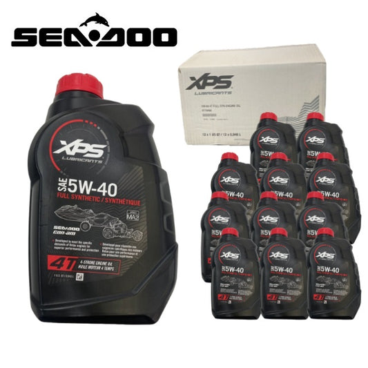 SEADOO シードゥー 純正品 XP-S シンセティックオイル 4ストローク 946ml×12本 5W-40 エンジンオイル BRP #9779492