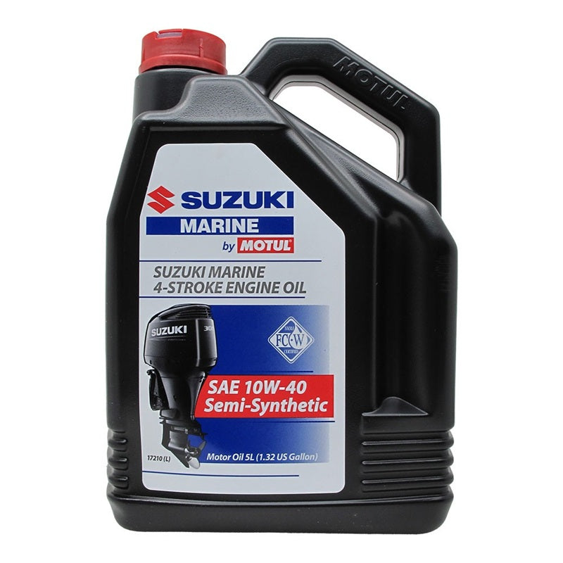スズキマリン 純正 4サイクル エンジンオイル 5L SAE 10W-40 半合成油 MOTUL モチュール SUZUKI 99000-22B60-4T5