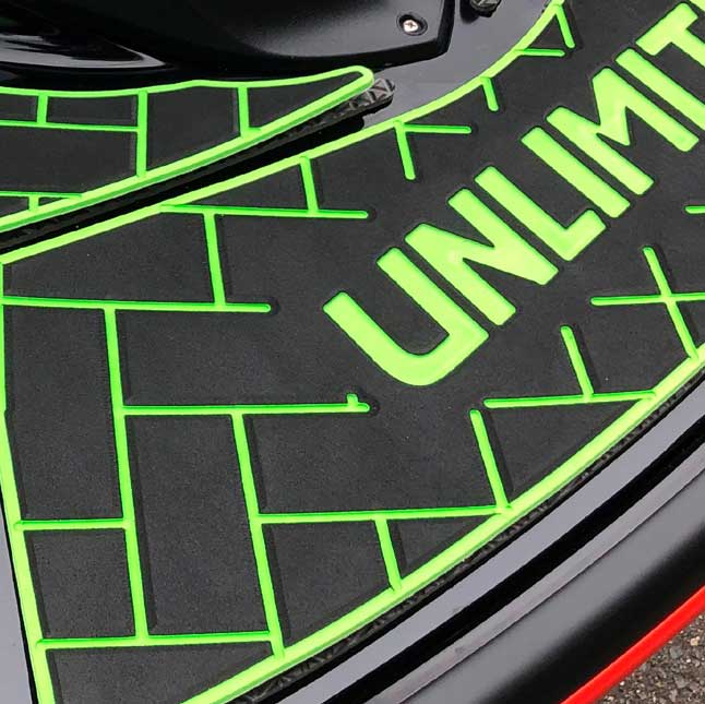 SEADOO デッキマット テープ付き RXT-X ブリック 各色 UNLIMITED 