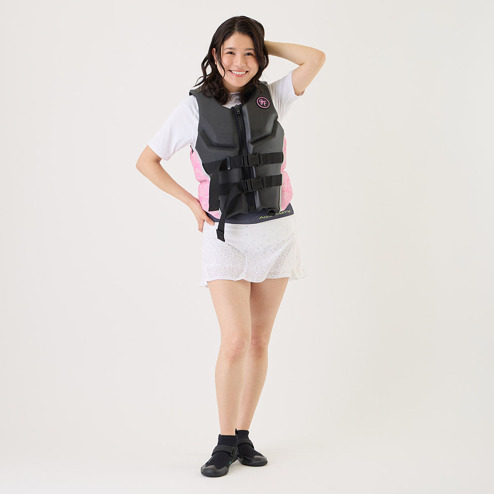 J-FISH ライフジャケット ジェットスキー 小型船舶特殊 船検OK ジェイフィッシュ 女性 レディース ネオベスト ウエイクボード SUP JQN-441