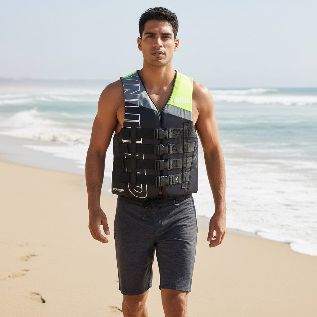 UNLIMITED ナイロンベスト ライフベスト ライフジャケット 大人用 EXPEDITION アンリミテッド UV2602 2026新作