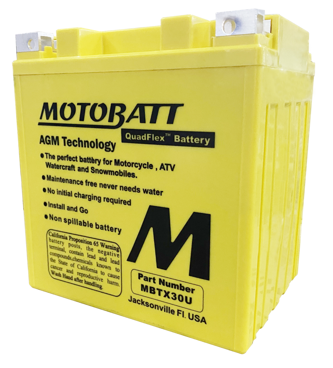 バッテリー MBTX30U モトバット ジェットスキー マリンジェット 初期充電済 即使用可能 メンテナンスフリー MOTOBATT