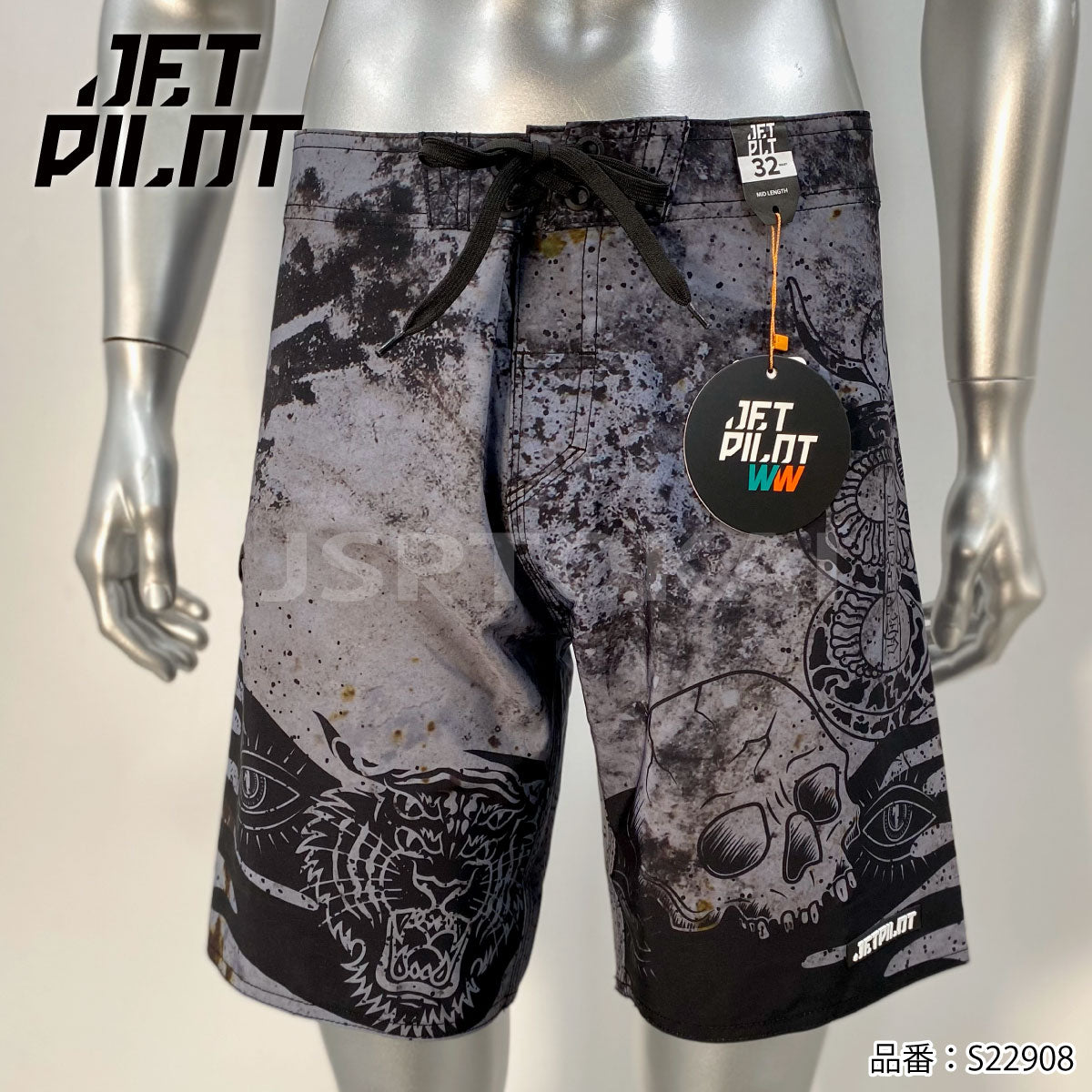 【20%OFF】JETPILOT TATTS MEN'S BOARDSHORTS ジェットパイロット　ボードショーツ　S22908