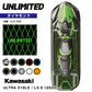 デッキマット テープ付き ULTRA用（2022-） ダイヤ　UNLIMITED UL51005 Kawasaki　専用　ジェットスキー
