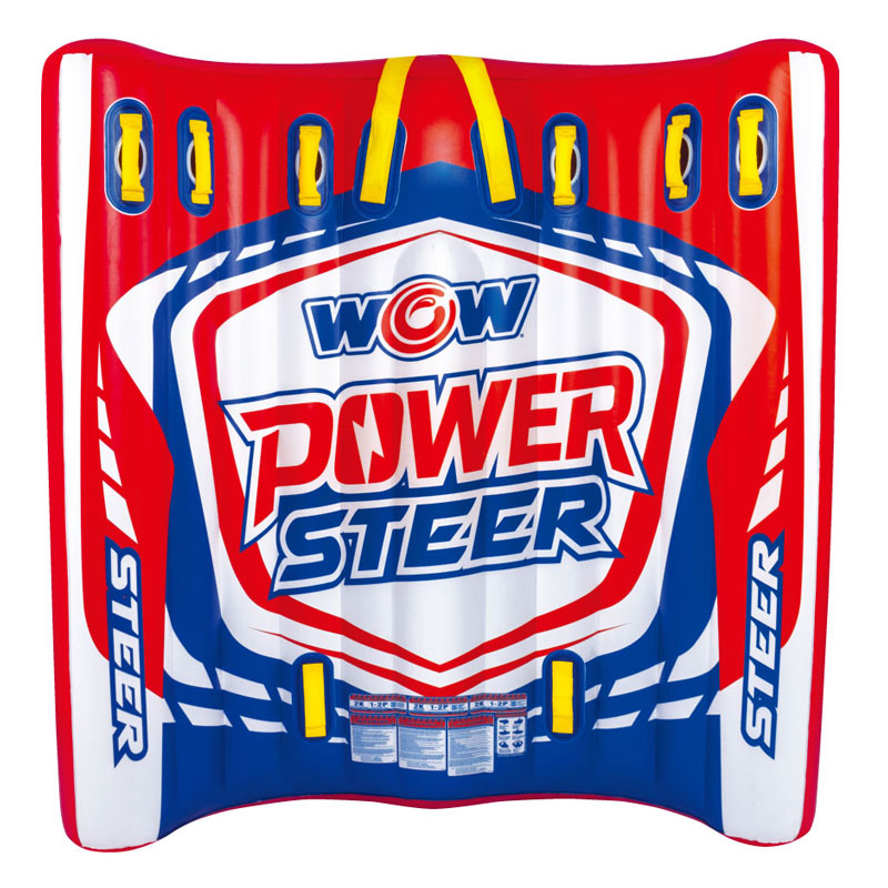 WOW Power Steering 3 Wow 3 People Water Toy Banana Boat Towing Tube Rubber Boat 22-WTO-3975 