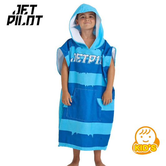 JETPILOT YOUTH HOODIE TOWEL Junior Kids Changing Towel Microfiber Poncho Pool ACS23318