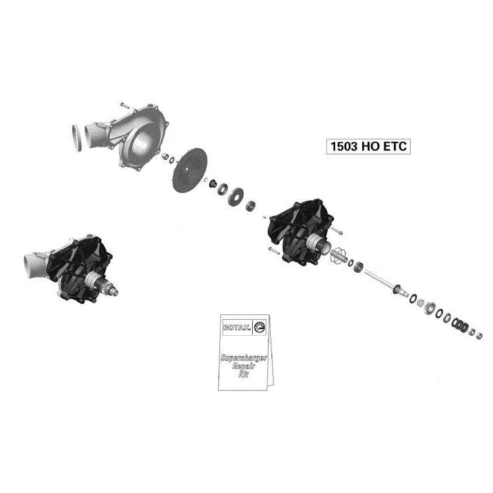 RIVA Intercooler Tube Upgrade Kit with Blow Off Valve for SEA-DOO 230/300