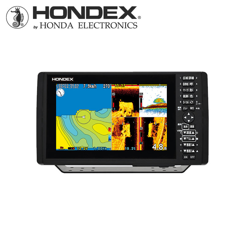 HONDEX 9-inch Wide Color LCD Plotter Fish Finder HE-9000