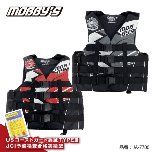 MOBBY'S ライフジャケット ジェットスキー JA-7700 モビーズ  コーストガード