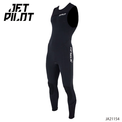 JETPILOT ジェットパイロット VENTURE ウエットスーツ ロングジョン メンズ JA21154　オールブラック
