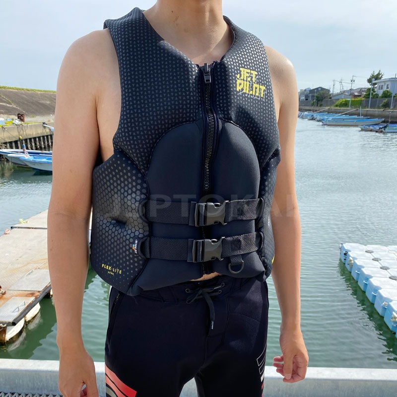 JETPILOT 小型船舶特殊 ライフジャケットジェットスキーJA22113 ジェットパイロット  FREERIDE VEST ネオベスト JCI予備検査承認 ウエットスーツ