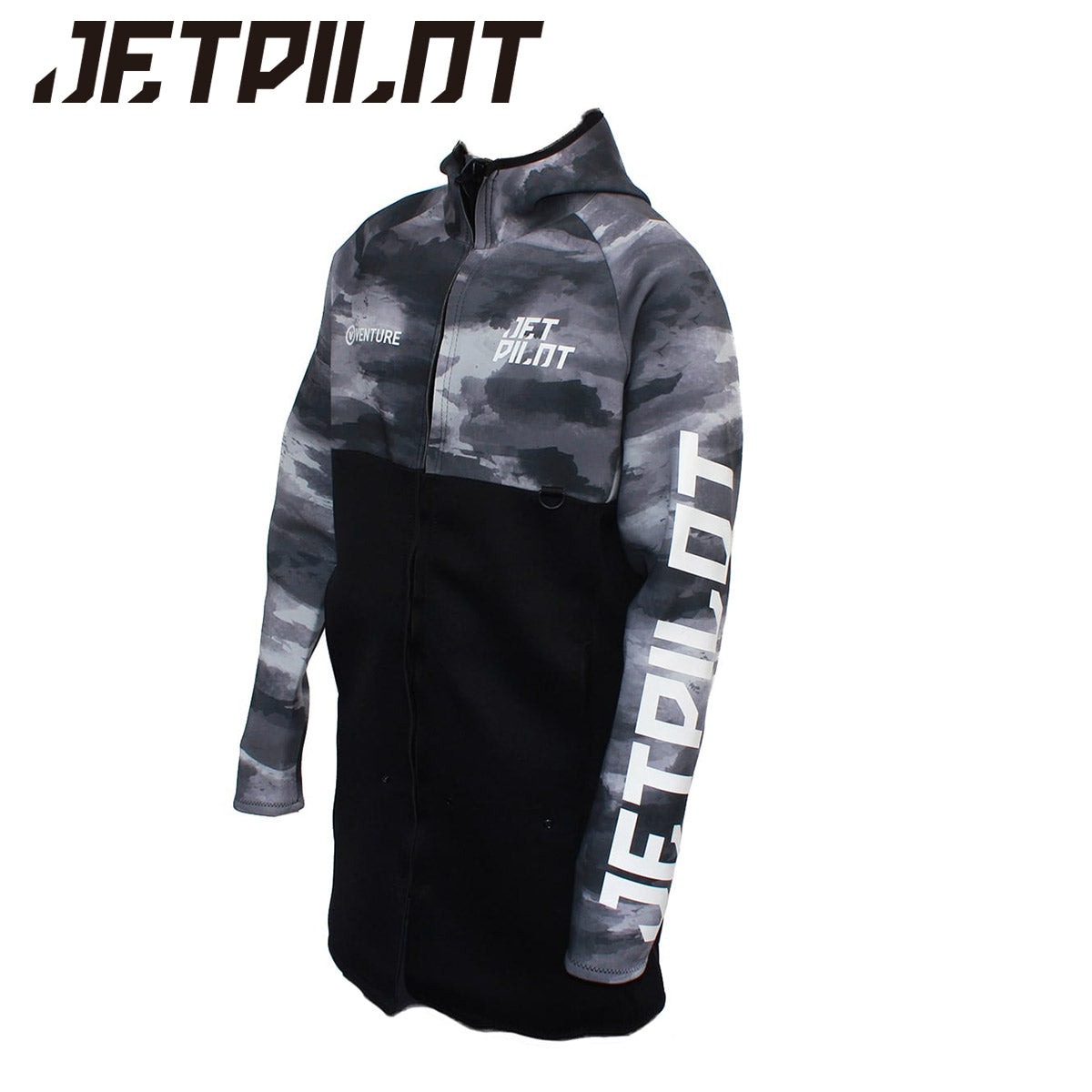 [Oferta de stock] JETPILOT VENTURE Chaqueta larga de turismo, chaqueta náutica, neopreno, traje de neopreno, moto acuática, moto acuática, barco