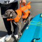 [New 2024] JETPILOT VENTURE DOG PFD Pet Dog Life Jacket Orange JA23014